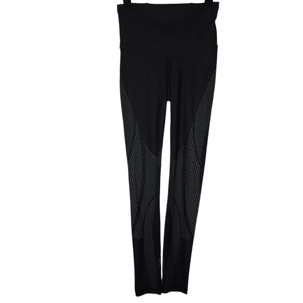 Lululemon Mapped Out High-Rise Tight 28" Black/Glacier Grey W5CEQS Size 4
